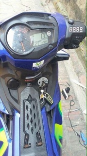 đồng hồ gắn xe máy