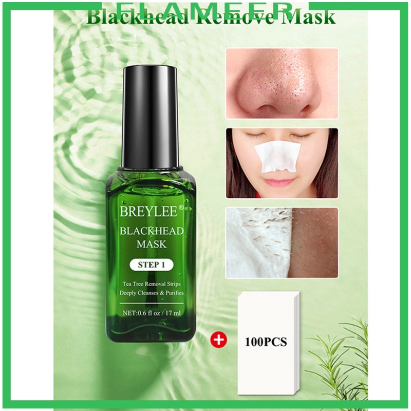 [FLAMEER] BREYLEE Tea Tree Oil Blackhead Remover Blackhead Removing Kit Blackhead Solution