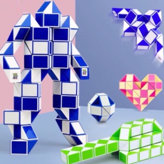 Rubik Rắn Magic Snake - 240 Khúc Dài Nhất Thế Giới. Rubic Tạo Hình Dây