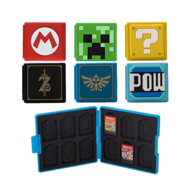 Hộp đựng băng game Nintendo Switch 40 mẫu cho máy nintendo switch lite GameCard box