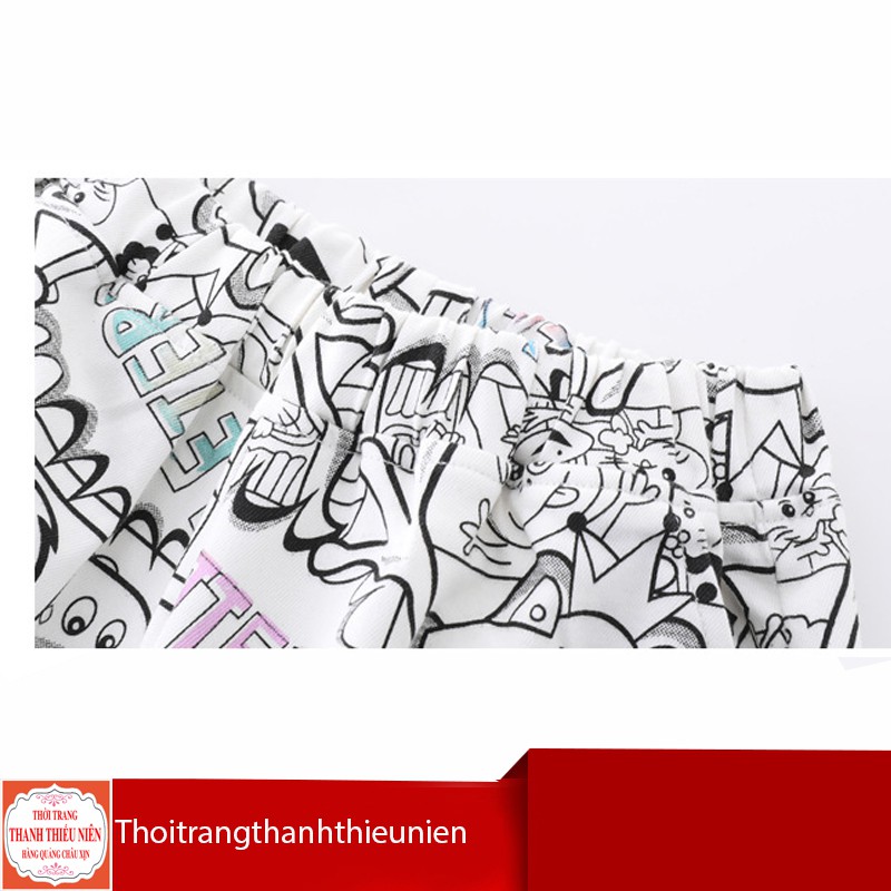 [35Kg - 70Kg] Quần Short Đi Biển Quần Đùi Mặc Nhà Hàng Quảng Châu, Chất Gió Mềm Thoáng Mát, Vận Động Thoải Mái | BigBuy360 - bigbuy360.vn