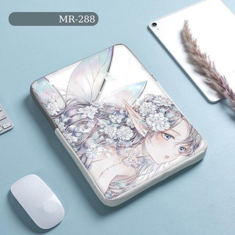 WayYoung/ XTL Túi Da Đựng Laptop Chống Sốc Chống Thấm Nước In Họa Tiết Hoạt Hình Cho Inspiron Air Pro 10 11 12 13 14 15 inch