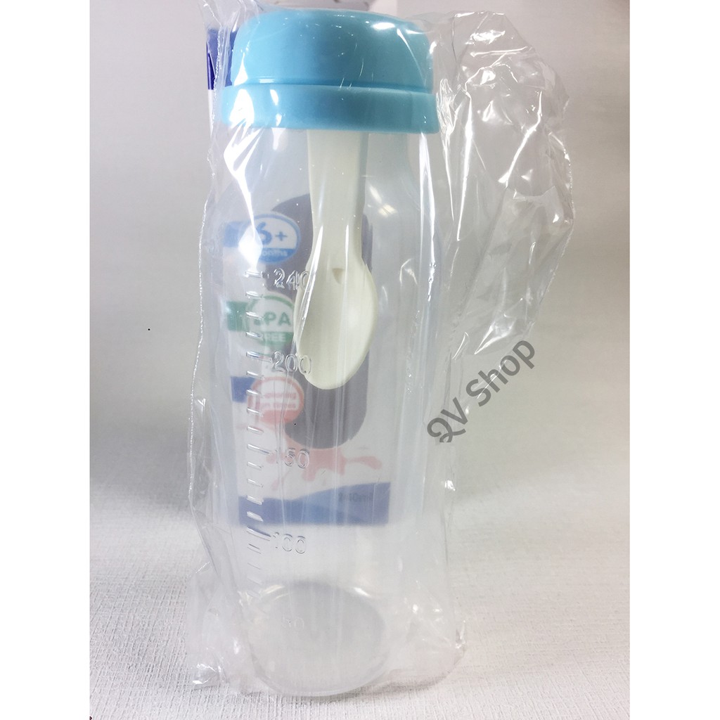 Bình Tập Ăn Dặm 240ml Dolphin - Nhựa PP Không BPA
