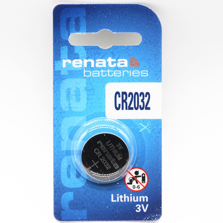 Pin nút Thụy Sỹ RENATA CR2032 3V Made in Swiss (Loại tốt - Giá 1 viên)