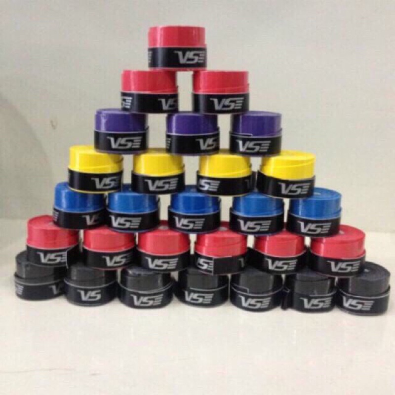 Combo 5 cuộn cuốn cán vợt cầu lông, tennis chính hãng VS