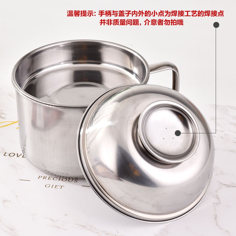 [Gửi đũa + muỗng] Hộp đựng thức ăn nhanh cơm sinh viên nhân văn phòng inox cách nhiệt chia ngăn mì liền có nắp