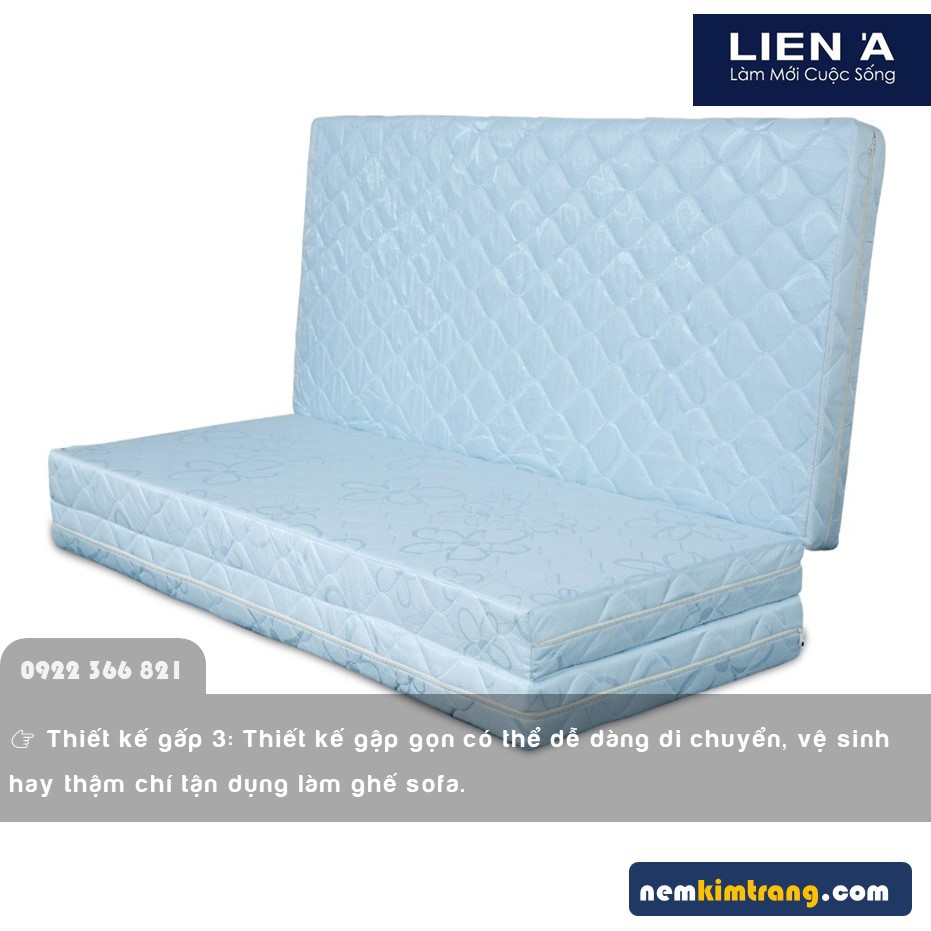 Nệm bông ép MLiving Liên Á - CHÍNH HÃNG, BẢO HÀNH 5 NĂM