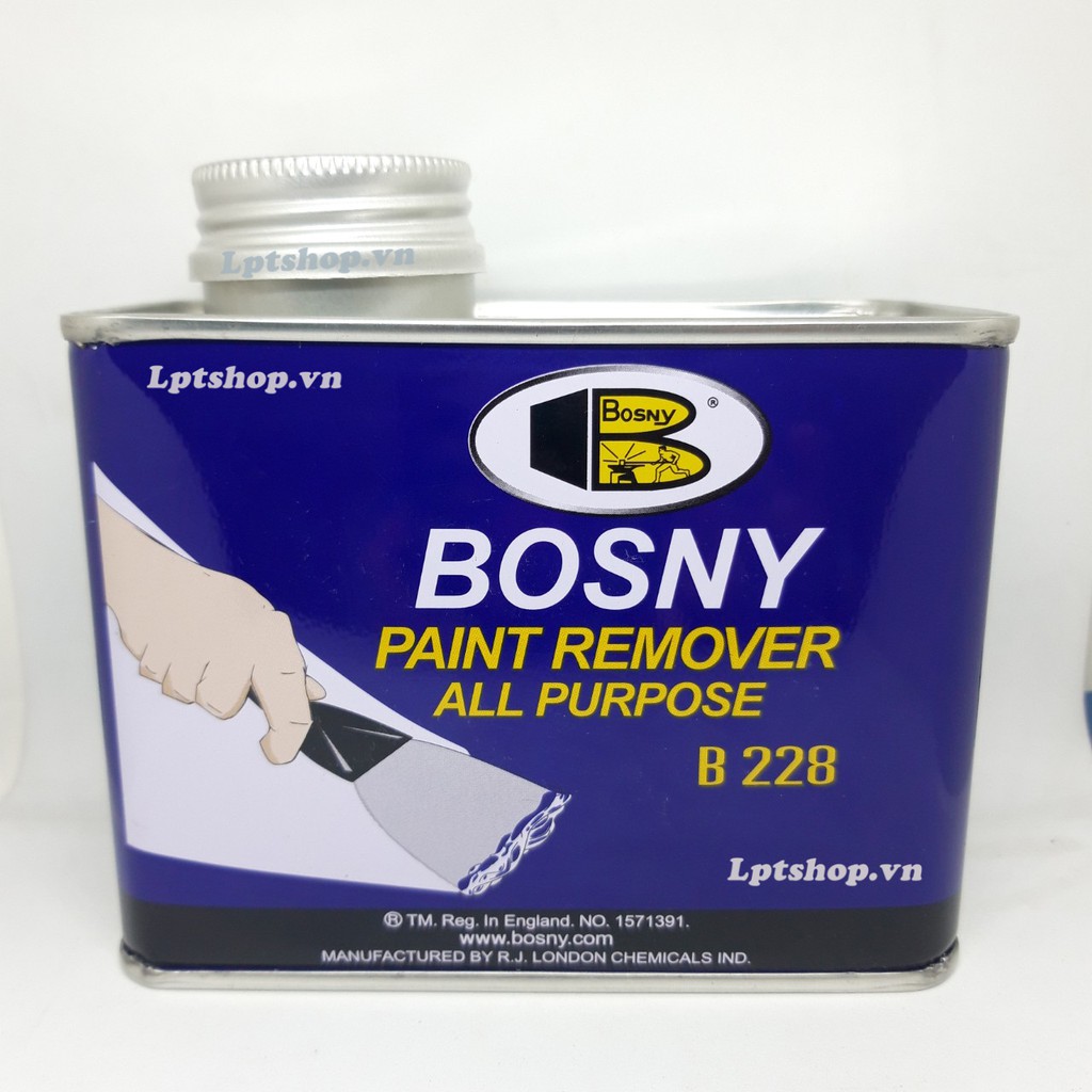 Tẩy sơn Bosny Paint Remover  - Nhập khẩu Thái Lan