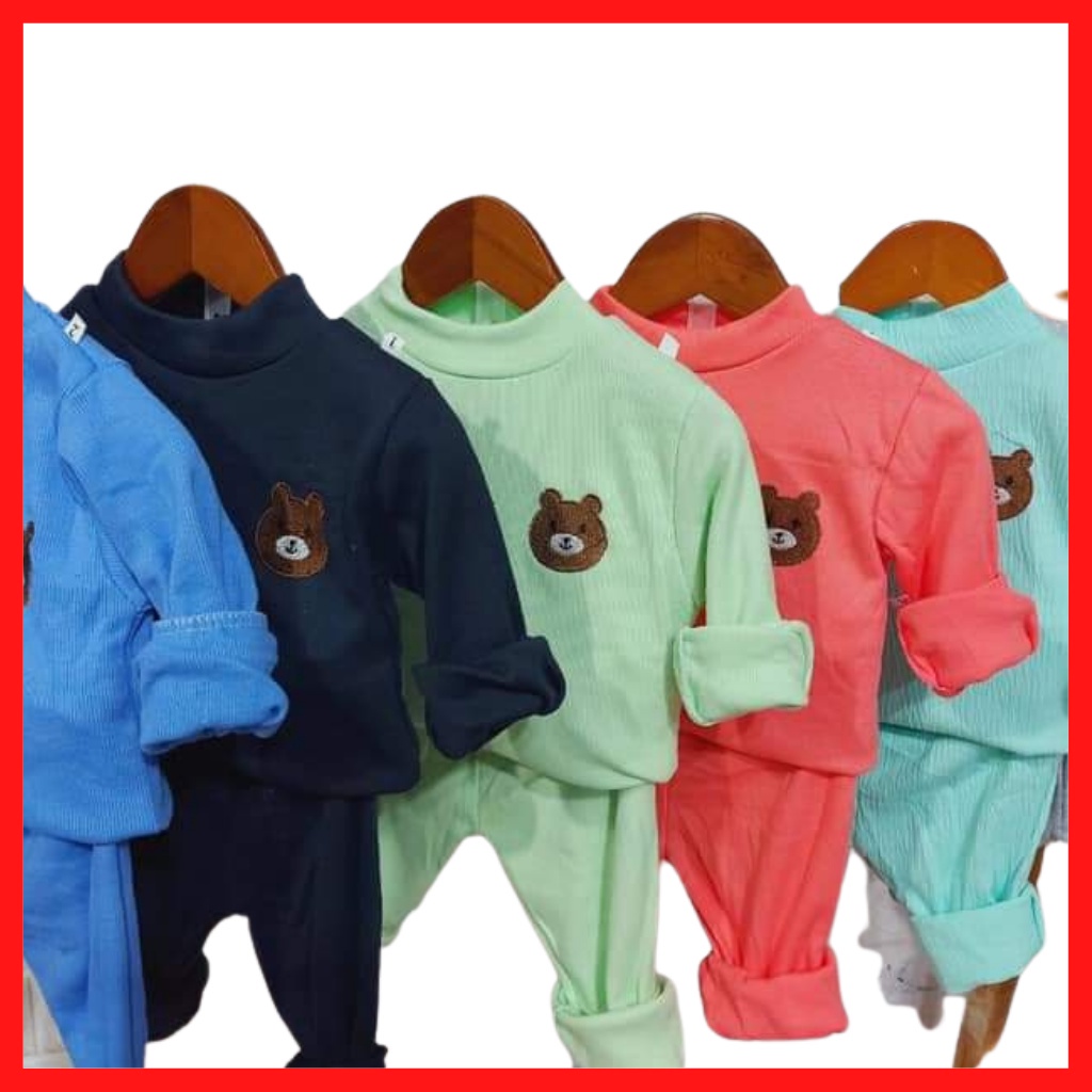 Đồ bộ bé trai bé gái Binbon kids, Bộ quần áo cho bé trai bé gái dài tay chất cotton gân cực ấm cho bé từ 6-17kg