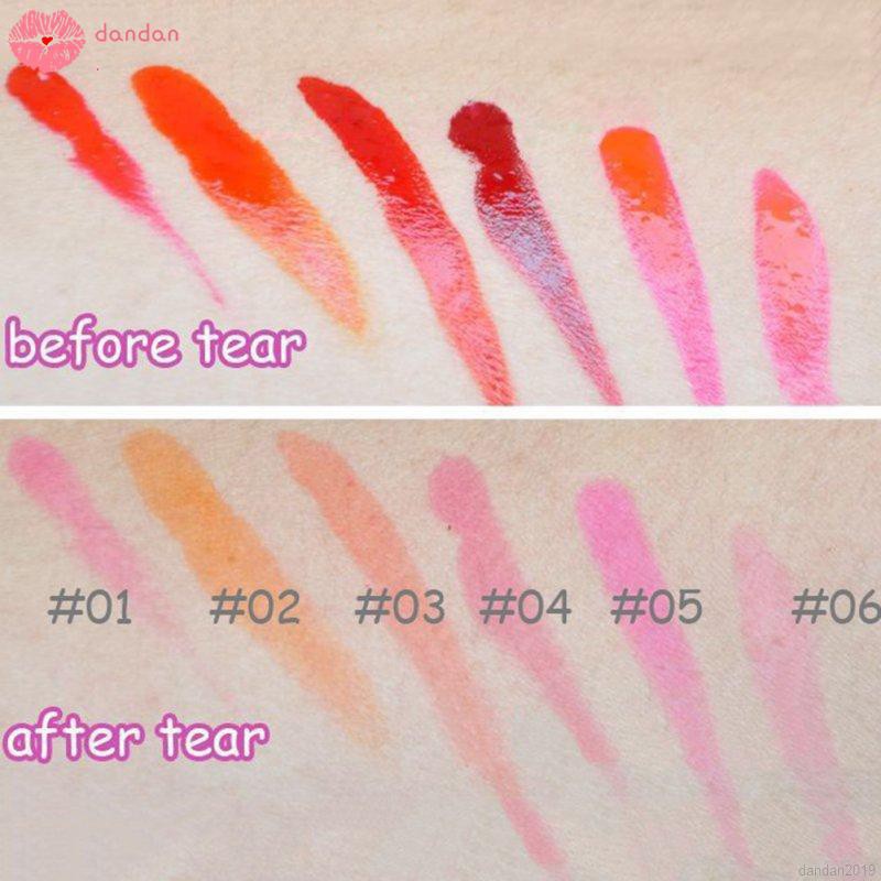 [Hàng mới về] Tuýp son lột xăm môi lâu trôi 6 màu tự chọn | BigBuy360 - bigbuy360.vn