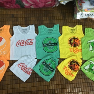 Set 5 bộ ba lỗ cho bé trai bé gái