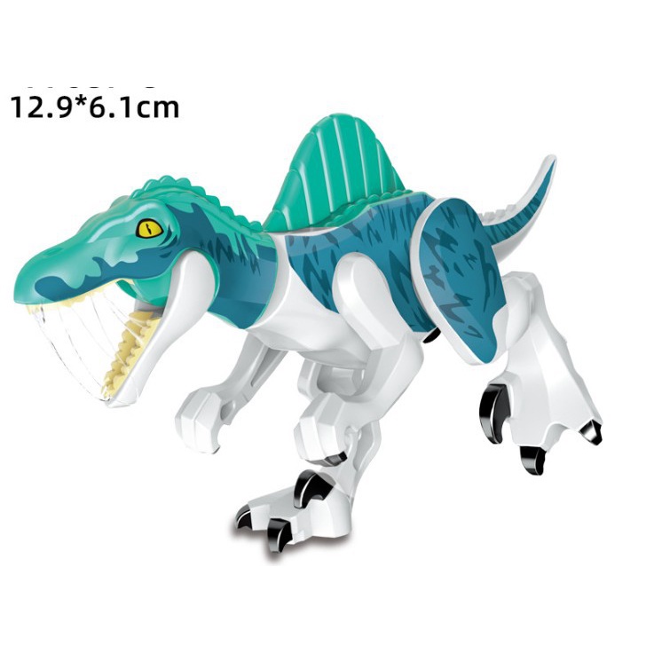 Bộ Đồ Chơi Lắp Ráp Khủng Long T-Rex Tyrannosaurus Dilophosaurus Cho Bé