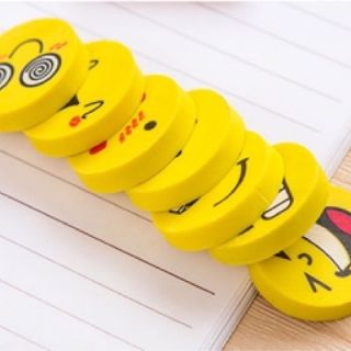 Tẩy gôm mặt cười set 4 cái