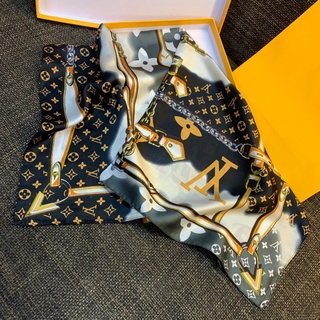 Khăn lụa vuông LV mẫu mới