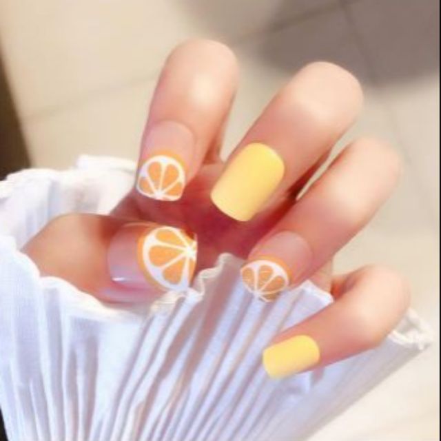 Bộ 24 móng tay giả họa tiết