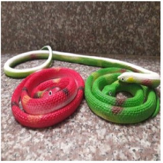 ĐỒ CHƠI RẮN CAO SU Rắn Đồ Chơi - Rắn Giả Cao Su Nhựa Dẻo