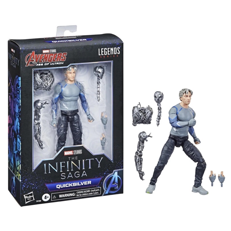Mô hình Hasbro Marvel Legends Infinity Saga Series Quicksilver (Avengers: Age of Ultron)