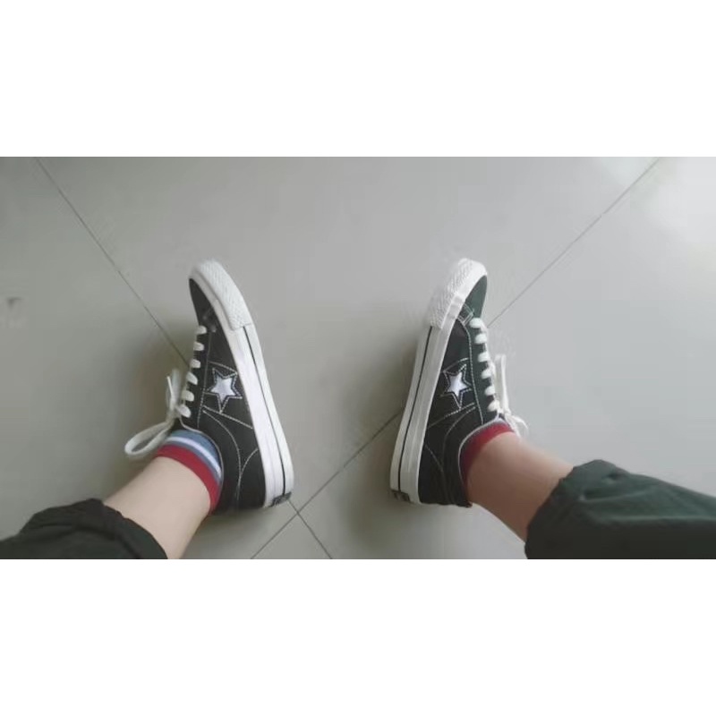 Giày thể thao Ulzzang Sneaker OLD SKUL nam nữ hình ngôi sao đế bánh mì tăng chiều cao giá rẻ