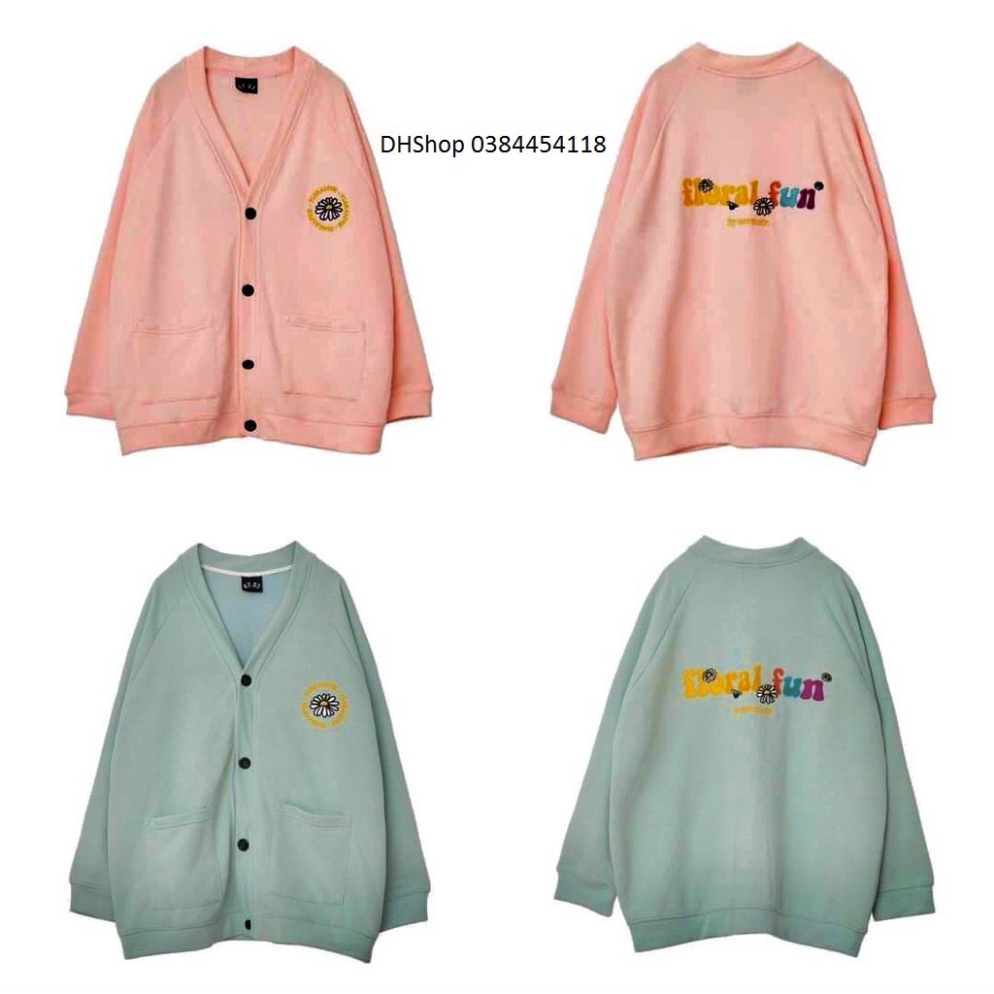 ÁO KHOÁC CARDIGAN NỈ NGOẠI CHẤT DÀY DẶN FORM BODY HÀN QUỐC TRẺ TRUNG, LỊCH LÃM