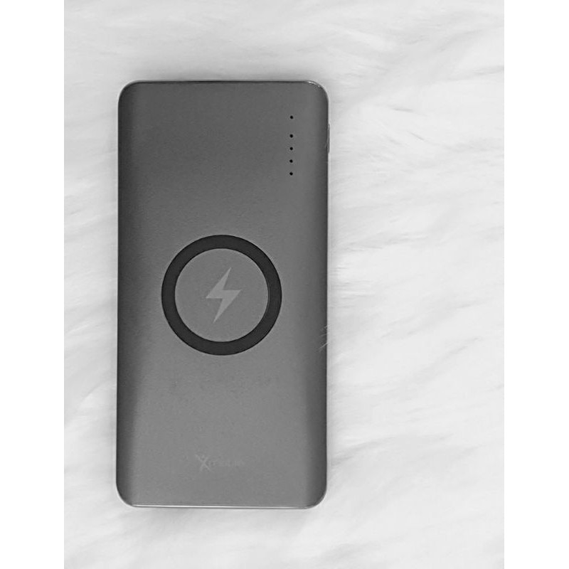 Pin sạc dự phòng không dây Polymer 10.000mAh Type C PD QC3.0 Xmobile P66D Xám
