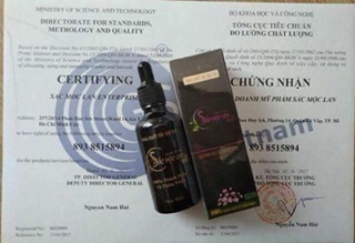 Combo tinh chất + bột rửa mặt sắc mộc lan