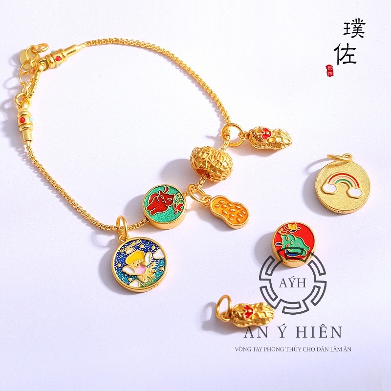 Charm Đậu Phụng ấm no #C109 ( An Ý Hiên)