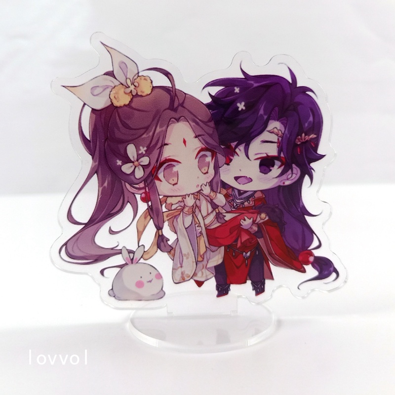 Giá Đỡ Mô Hình Nhân Vật Hoạt Hình Mini Bằng Acrylic