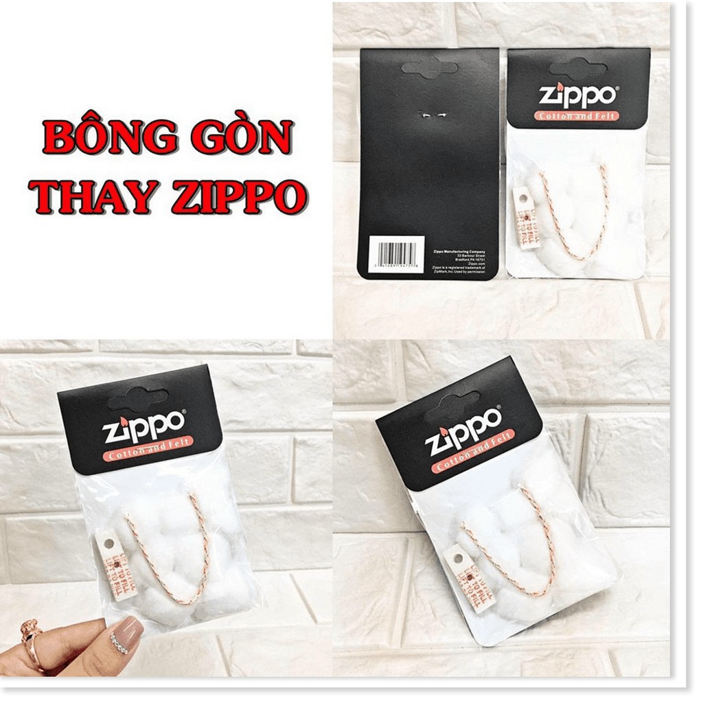 Bông gòn thay cho hột quẹt - Bông gòn thay cho hột quẹt zippo