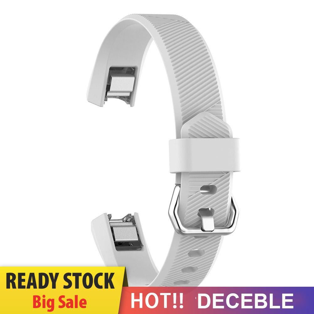 Deceble Silicone Adjustable Watch Band Bracelet Wrist Strap for Fitbit Alta HR S