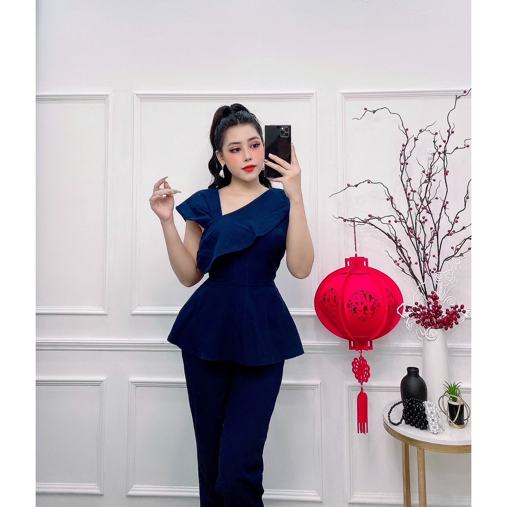 [HCM] Set nữ quần tây, set kiểu nữ HCM 4 màu đủ size S M L SKUS-14