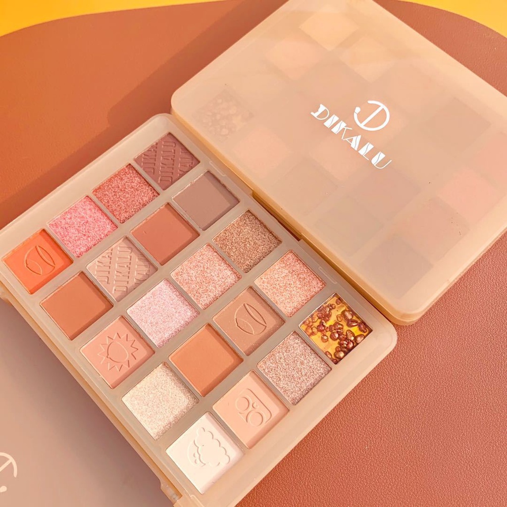 Bảng Phấn Mắt 20 Màu Sắc Lâu Trôi Chống Thấm Nước Chống Thấm Mồ Hôi Chống Dính Cốc