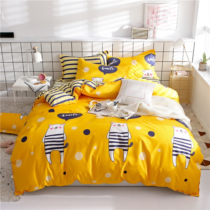 Bộ chăn ga vỏ gối 2 trong 1 kích cỡ 45x75cm kiểu dáng độc đáo