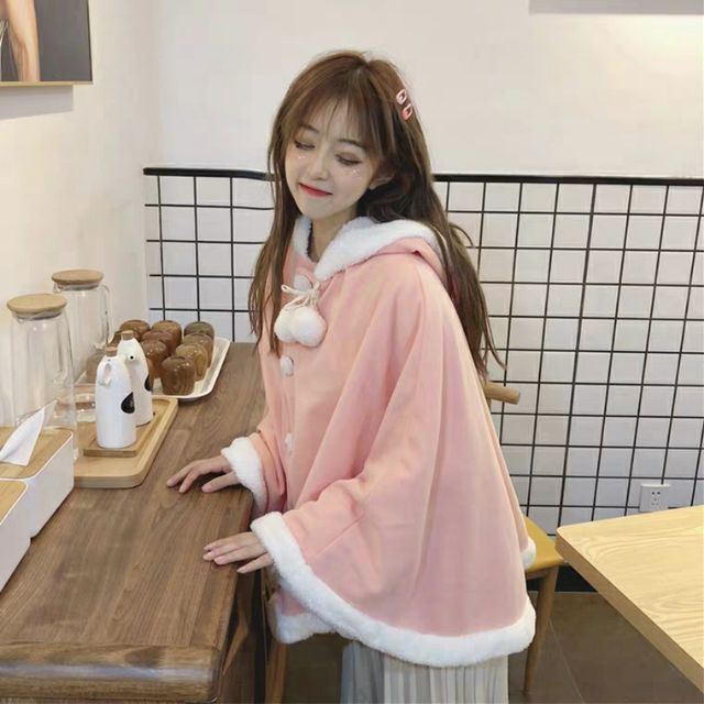 Áo choàng Lolita quả bông | BigBuy360 - bigbuy360.vn