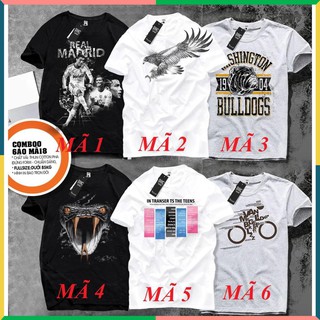 Mẫu Áo thun nam dành cho người béo bụng - Áo phông chất thun cotton in hình siêu đẹp