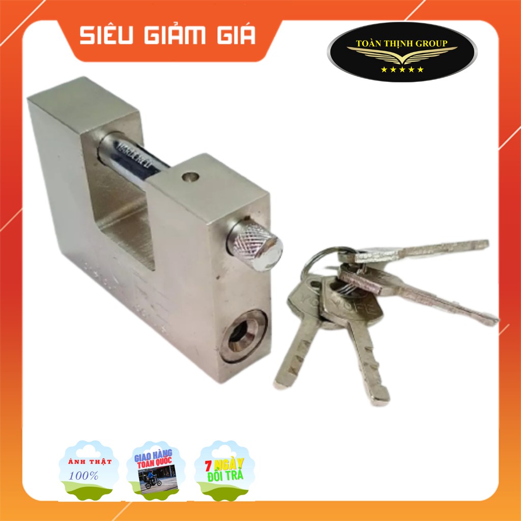 Ổ Khóa Chống Cắt Cầu Ngang YQFI Công Nghệ ITALY - Nhiều Kích Cỡ 80mm Và 90mm - Hợp Kim Siêu Bền Và Chắc