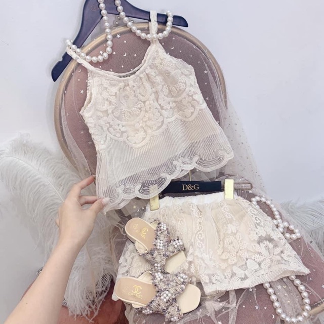 Combo sỉ set ren bé gái