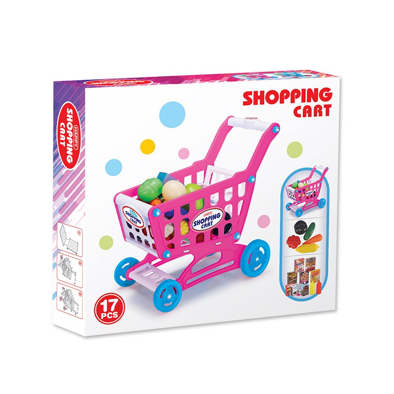 Bộ đồ chơi siêu thị cho bé kèm xe đẩy tiện dụng, giáo dục tính sáng tạo và nhanh nhạy cho bé