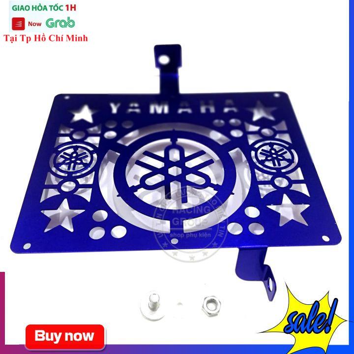 Che Két Nước Exciter 150 Mẫu Vuông có Lưới ( Màu Đỏ )