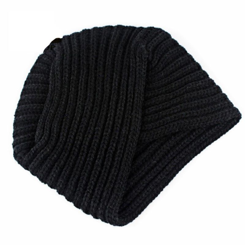 Inn Mũ Len Trùm Đầu Mùa Đông Phong Cách Dân Tộc Cho Nữ