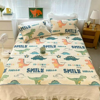 Chiếu điều hòa,CHIẾU ĐIỀU HÒA TENCEL LATEX CAO SU NON in hình 3D-5D siêu mát tặng kèm 2 vỏ gối