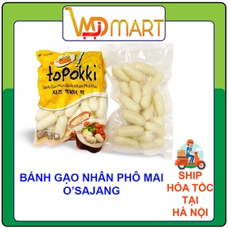 Bánh gạo hàn quốc tokbokki nhân phô mai Sanadle gói 500g