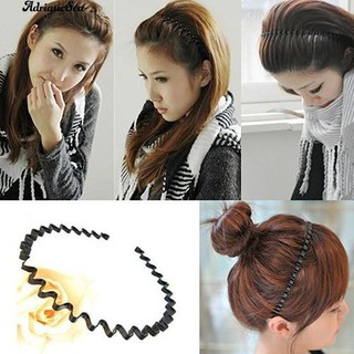 Cài Tóc Gợn Sóng Màu Đen Cho Nữ