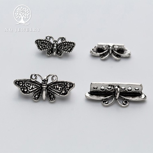 Charm bạc bươm bướm treo - NQ Jewelry