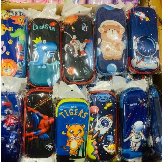 Ví nổi 3D, hộp đựng bút in hoạt hình dễ thương - cute