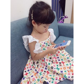 Váy tay bồng xếp ly siêu xinh