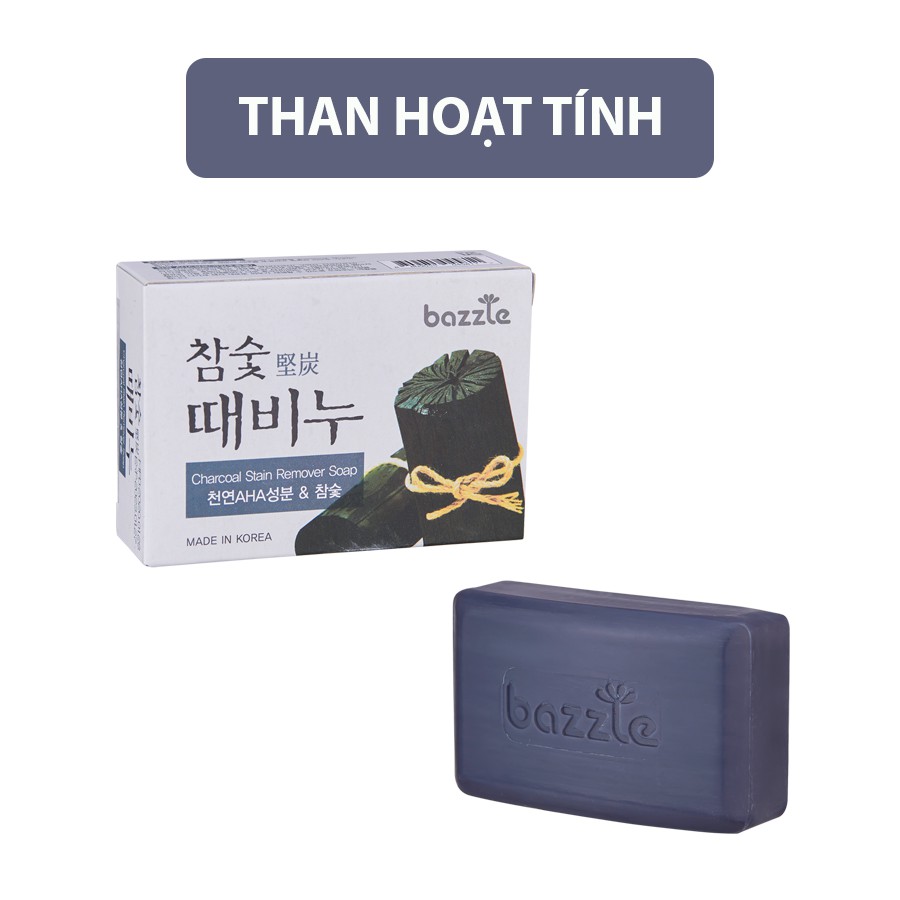 Xà phòng tắm tẩy tế bào chết Bazzle Hàn Quốc xà phòng thảo dược giúp da sạch sáng khỏe mềm mịn ko gây nhờn rít khô da | BigBuy360 - bigbuy360.vn