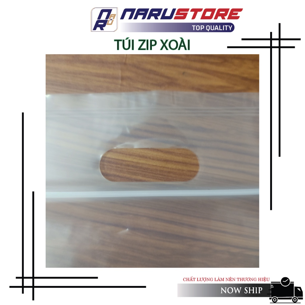 TÚI ZIP xoài có quai xách tiện dụng, hàng loại 1 zin đẹp, khóa chắc chắn