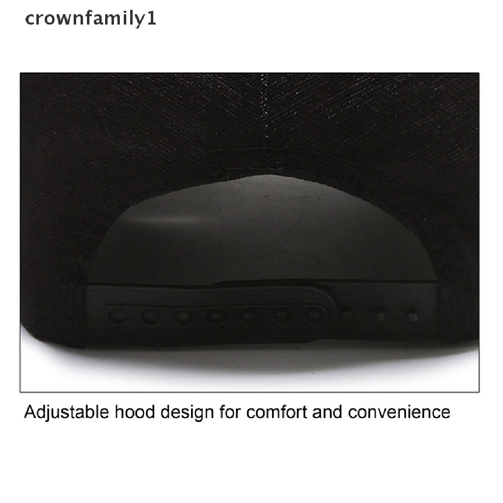 Mũ Lưỡi Trai cotton Đính Đá Chữ D crownfamily1 Phong Cách hip hop Cho Nữ