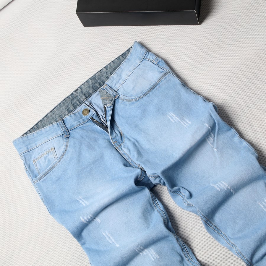 Quần jean nam xanh bạc [FREESHIP] D153 shop Địch Địch chuyên quần rin nam | BigBuy360 - bigbuy360.vn