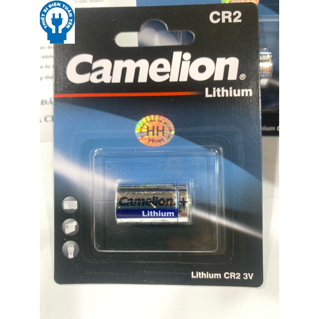 có grap Pin CR2 Camelion, 3V ( PIN MÁY ẢNH ) CHÍNH HÃNG